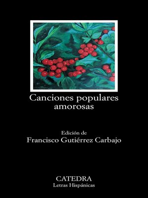 cover image of Canciones populares amorosas